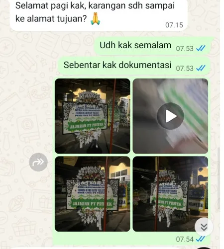 Pengiriman Papan Bunga Selamat Resort Pinggir Pantai Anyer